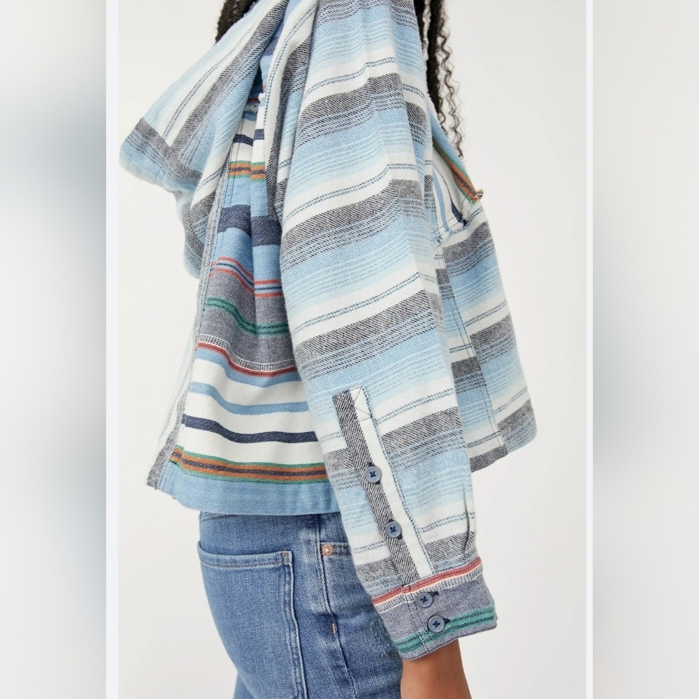 NWOT Free People Willowa Hoodie Medium - Picture 3 of 7